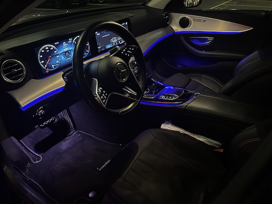 interni Mercedes Class E